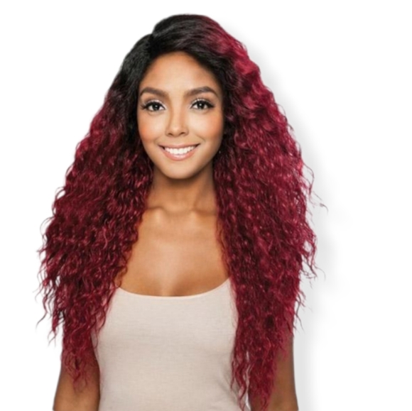 Mane Concept, Red Carpet Lace Front Wig, Style: RCD2602 TARA, Color: 1B, NWT - Picture 5 of 5